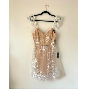 Lulu’s Mini Lace Dress